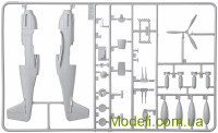 ITALERI 1423 Сборная модель 1:72 Истребитель P-51A Mustang