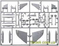 ITALERI 1435 Сборная модель 1:72 истребителя Harrier GR.1 (Transatlantic Air Race 50th Ann)