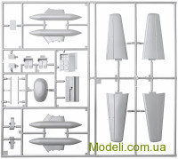 ITALERI 1455 Сборная модель 1:72 Разведывательный самолет Fokker F-27 Maritime Patrol