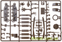 ITALERI 15761 Сборная модель 1:56 Американского танка M3/M3A1 Stuart