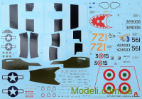 ITALERI 2681 Сборная модель 1:48 P38/F-5E "Lightning"