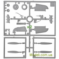 ITALERI 2705 Сборная модель 1:48 Hurricane Mk. I