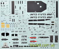 ITALERI 2706 Сборная модель 1:48 Вертолет UH-60/MH-60 "Black Hawk"