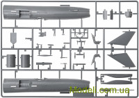 ITALERI 2715 Пластиковая модель 1/48 Истребитель МиГ-21 MF "Fishbed"