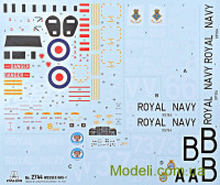 ITALERI 2744 Сборная модель вертолета Wessex HAS.1