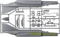 ITALERI 2781 Сборная модель 1:48 Истребитель-перехватчик F-4J "Фантом II"