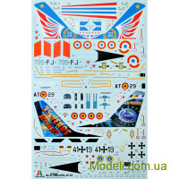 ITALERI 2796 Сборная модель 1:48 Штурмовика Alpha Jet A/E