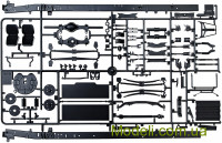 ITALERI 3939 Сборная модель 1:24 Грузовика Iveco Turbostar 190-42 Canvas с подъёмником