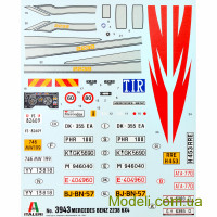 ITALERI 3943 Сборная модель 1:24 Тягач Mercedes-Benz 2238 6x4