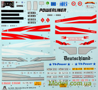 ITALERI 3956 Сборная модель 1:24 Грузовик Mercedes Benz SK 1844 LS V8