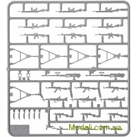 ITALERI 6421 Набор современного легкого оружия