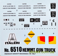 ITALERI 6510 Масштабная модель 1:35 Тяжелый тактический грузовик HEMTT