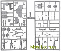 ITALERI 7026 Набор немецких пушек: Pak 35, Pak 40, Flak 38