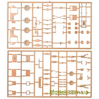 ITALERI 7027 Пластиковая модель 1:72 Полевой артиллерийский тягач "Morris" с 25-фунтовкой