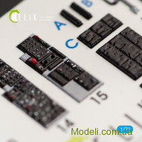 KELIK 72015 Декаль для модели самолета JASDF F-2A Fighter (интерьер), (FineMolds)