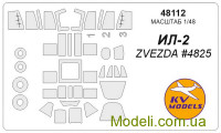 Маска для модели самолета ИЛ-2 (Zvezda)
