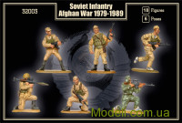 Mars Figures 32003 Купить набор фигур: Советская пехота, война в Афганистане (1979-1989 г.)