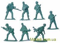 Mars Figures 32008 Набор фигур: Войска спецназа США (Зеленые береты), вьетнамская война