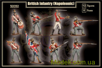 Mars Figures 32032 Набор фигурок: 1:32 Британская пехота (наполеоновские войны)