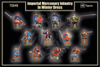 Mars Figures 72049 Фигурки: Императорская пехота в зимнем обмундировании (Тридцатилетняя война)