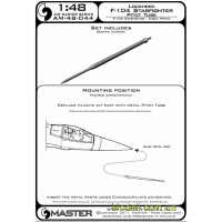 Master 48-044 ПВД для самолета F-104 Starfighter