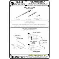 Master 48-050 ПВД для самолета F-4E, F, G, J