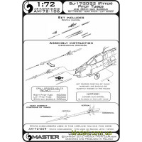 Master 72-106 ПВД и стволы 30мм пушек для Су-17, Су-20, Су-22 всех модификаций