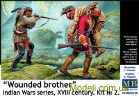 Раненый брат. Серия индейских войн, XVIII век. Комплект № 2