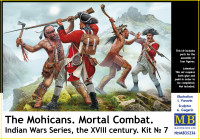 Серія Індіанських воєн, XVIII століття. Набір №7 Могікани. Смертельна сутичка