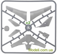 Mikro-Mir 144-018 Сборная модель 1:144 Dassault Falcon-10/100