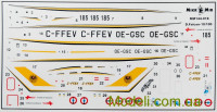 Mikro-Mir 144-018 Сборная модель 1:144 Dassault Falcon-10/100