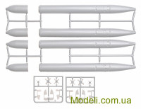 Mikro-Mir 35-012 Сборная модель немецкой торпеды G7A/T1