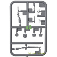 MINIART 35268 Набор деталировки: Советское пехотное автоматическое оружие и снаряжение