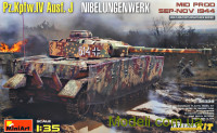 Немецкий танк Pz.Kpfw.IV Ausf. J Nibelungenwerk. Середина производства (сентябрь - ноябрь 1944 г.)