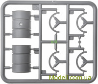 MINIART 35613 Аксессуары 1:35 Металлические бочки для топлива и масла 1930-50-х годов