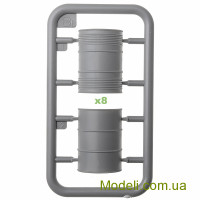 MINIART 35613 Аксессуары 1:35 Металлические бочки для топлива и масла 1930-50-х годов