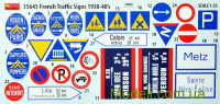 MINIART 35645 Аксессуары 1:35 Дорожные знаки. Франция 1930-40 годы