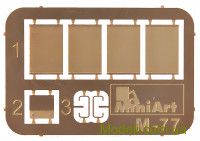 MINIART 37040 Сборная модель 1:35 Колейный минный трал КМТ-9