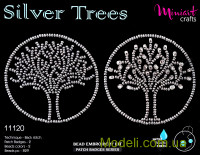 Набор для вышивания "Серебряные деревья"