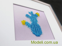 Miniart Crafts 44405 Набор для вышивания "Голубой Кактус"