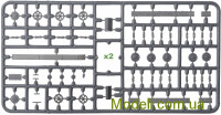 Military Wheels 7279 Сборная модель 1:72 танк Т60 с башней Зис-19