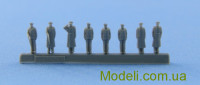 Northstar Models 144501 Набор фигур экипажа подводной лодки в зимней униформе, набор 1 (смола)