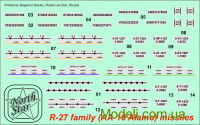 Northstar Models 48013 Набор вооружений: Ракета R-27ER