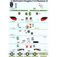 Декаль для самолета F-4 Phantom II "Вьетнамская война"
