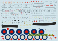 Print Scale 72-069 Декаль для самолета Fairey Gannet