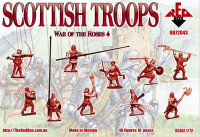 Red Box 72043 Купить модели солдат шотландских войск, War of the Roses 4