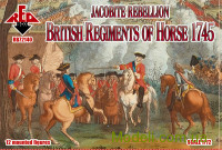 Восстание якобитов. Британский конный полк 1745 г.