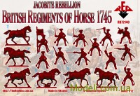 Red Box 72140 Набор фигурок: Восстание якобитов. Британский конный полк 1745 г.