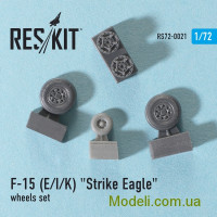 Reskit 72-0021 Смоляные колеса для самолета F-15 (E/I/K) Strike Eagle