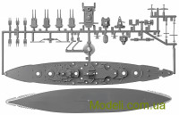 Revell 05822 Сборная модель 1:1200 Линкор "Tirpitz"